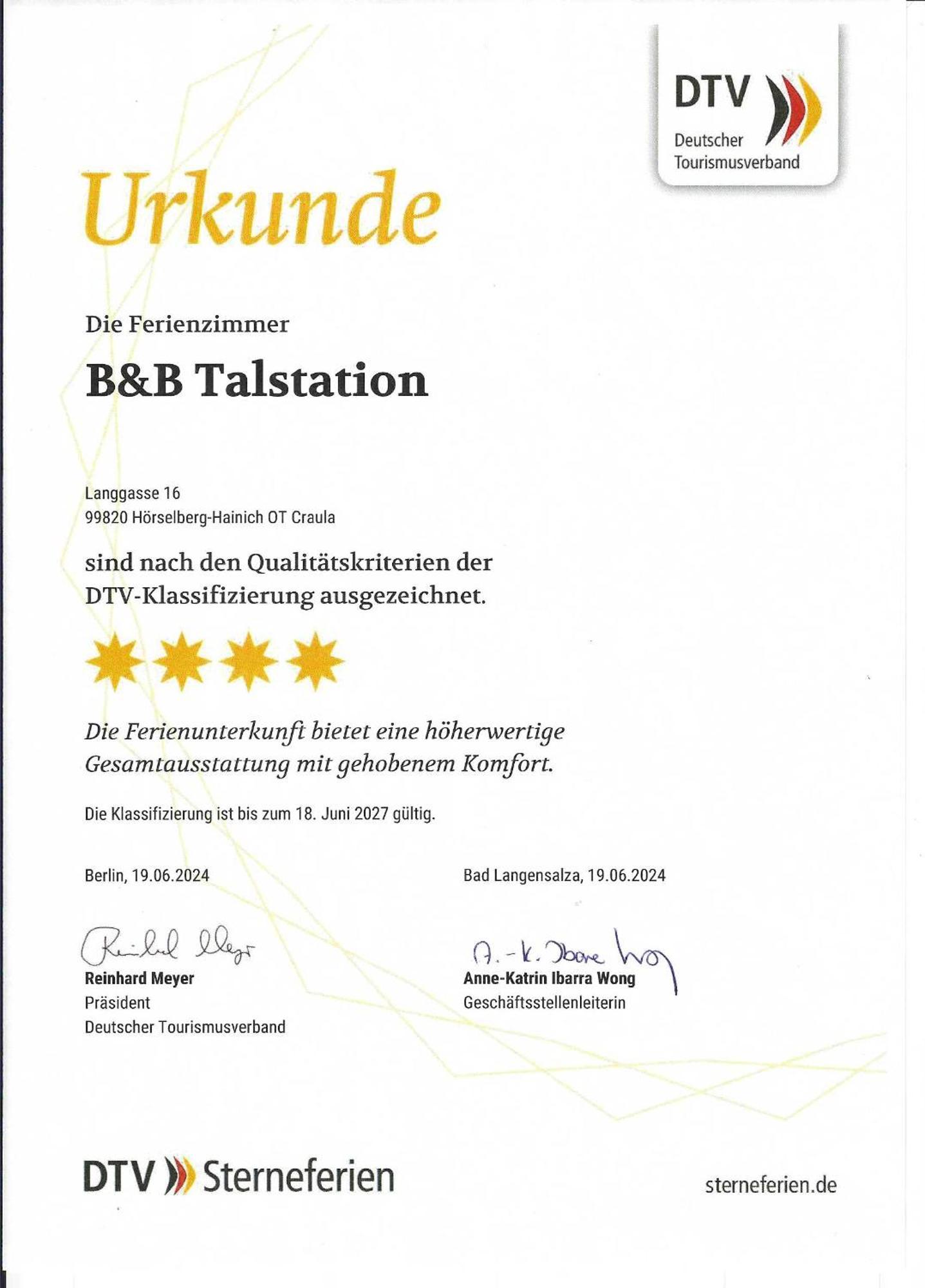 B&B Talstation Horselberg-Hainich Extérieur photo